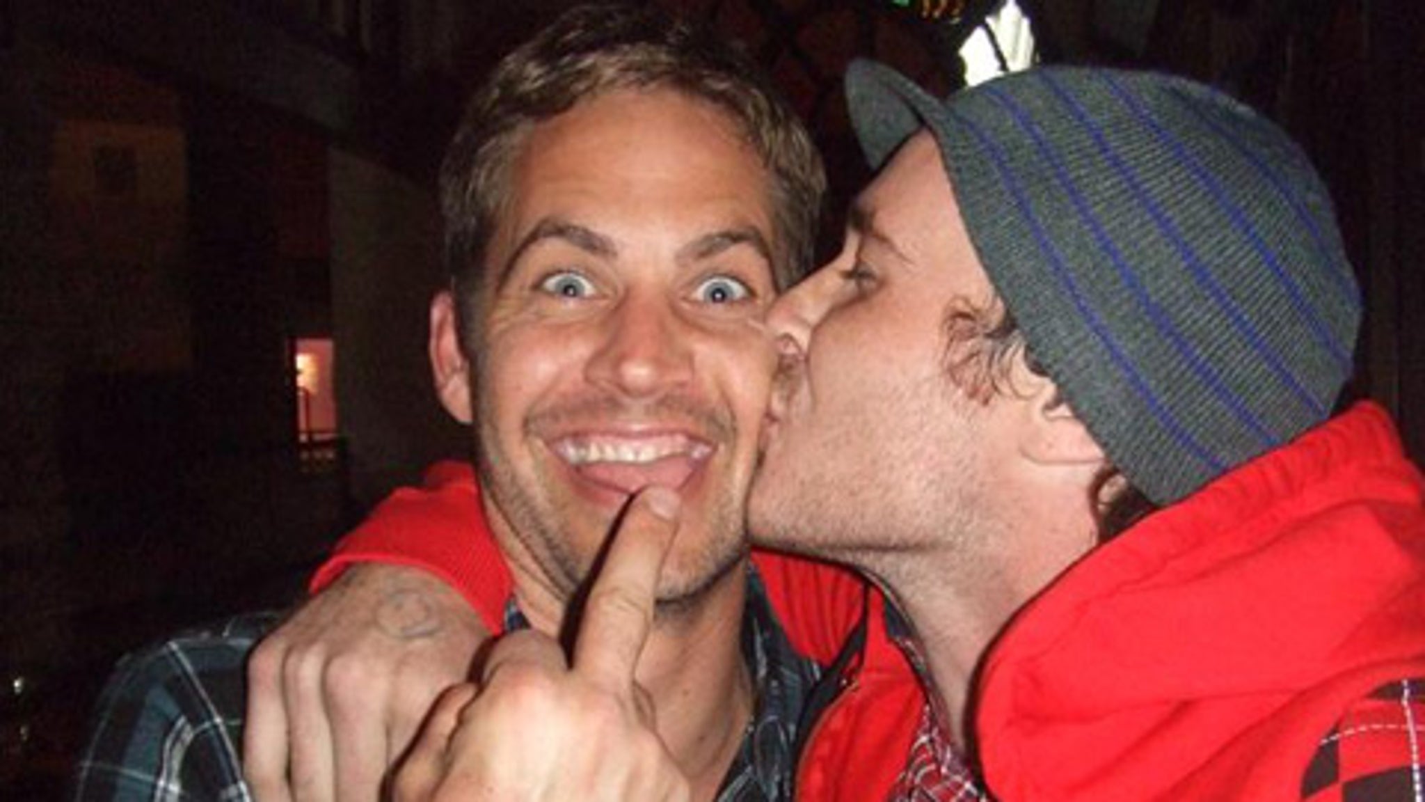 Paul walker kissing