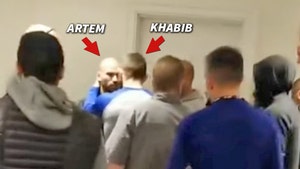 UFC's Khabib Nurmagomedov Confronts Conor McGregor's BFF in Heated Hotel Scrum
