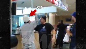 Lil Xan Goes Wild at Mall Food Court