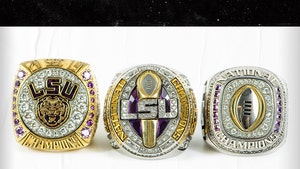 LSU Tigers Debut 3 Massive Championship Rings, Check Out The Rocks!