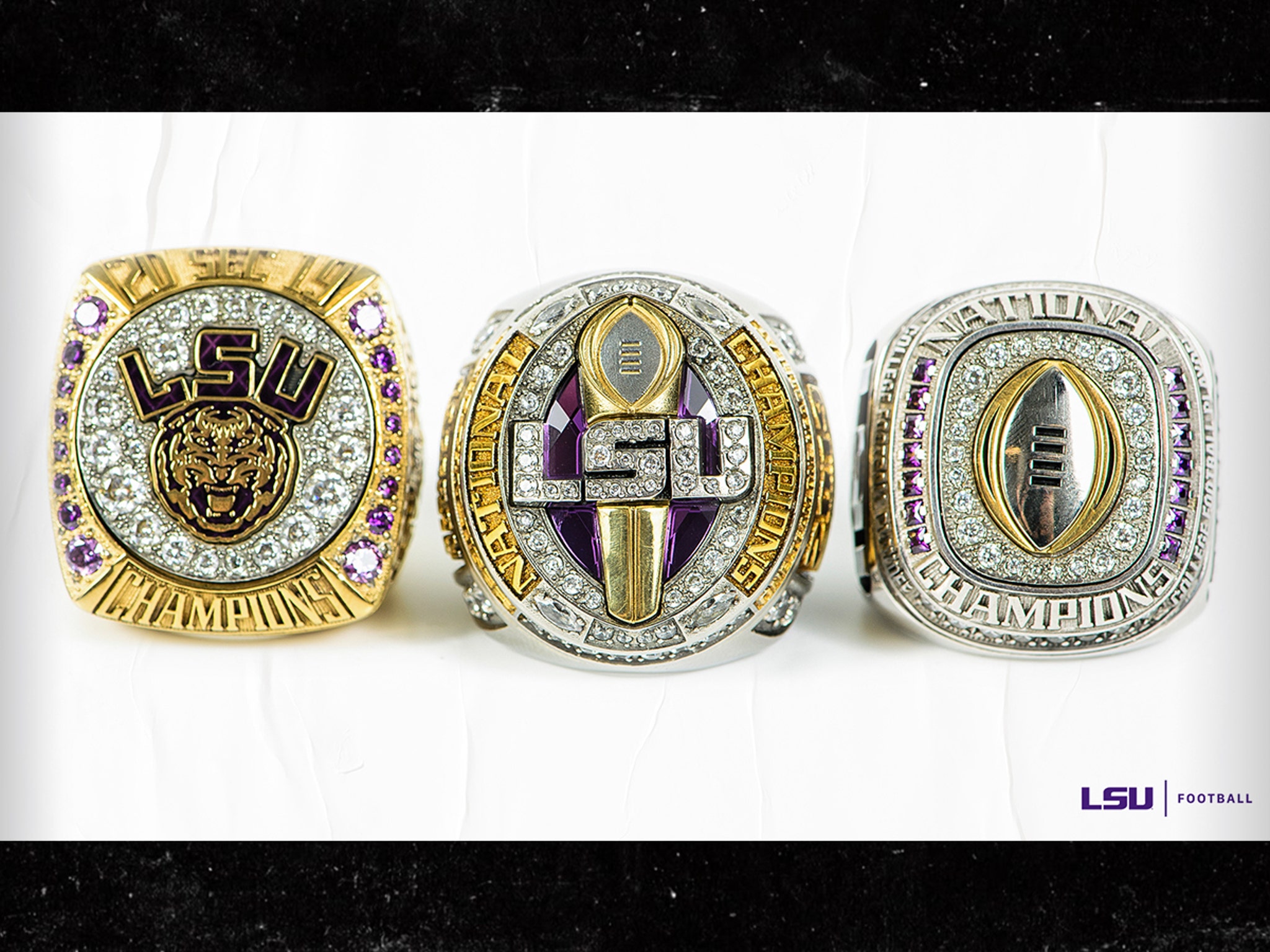 Lsu football rings sale