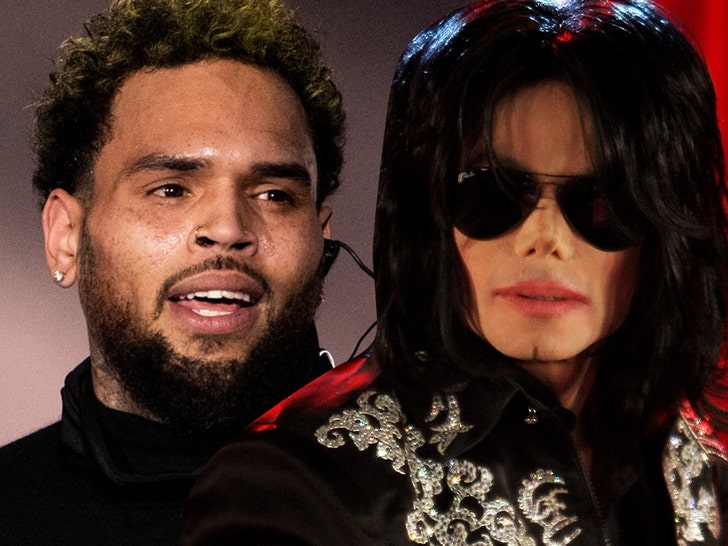 Chris Brown Tartışmayı Bitirdi, 'Cehennem Hayır, Michael Jackson'dan Daha İyi Değilim'