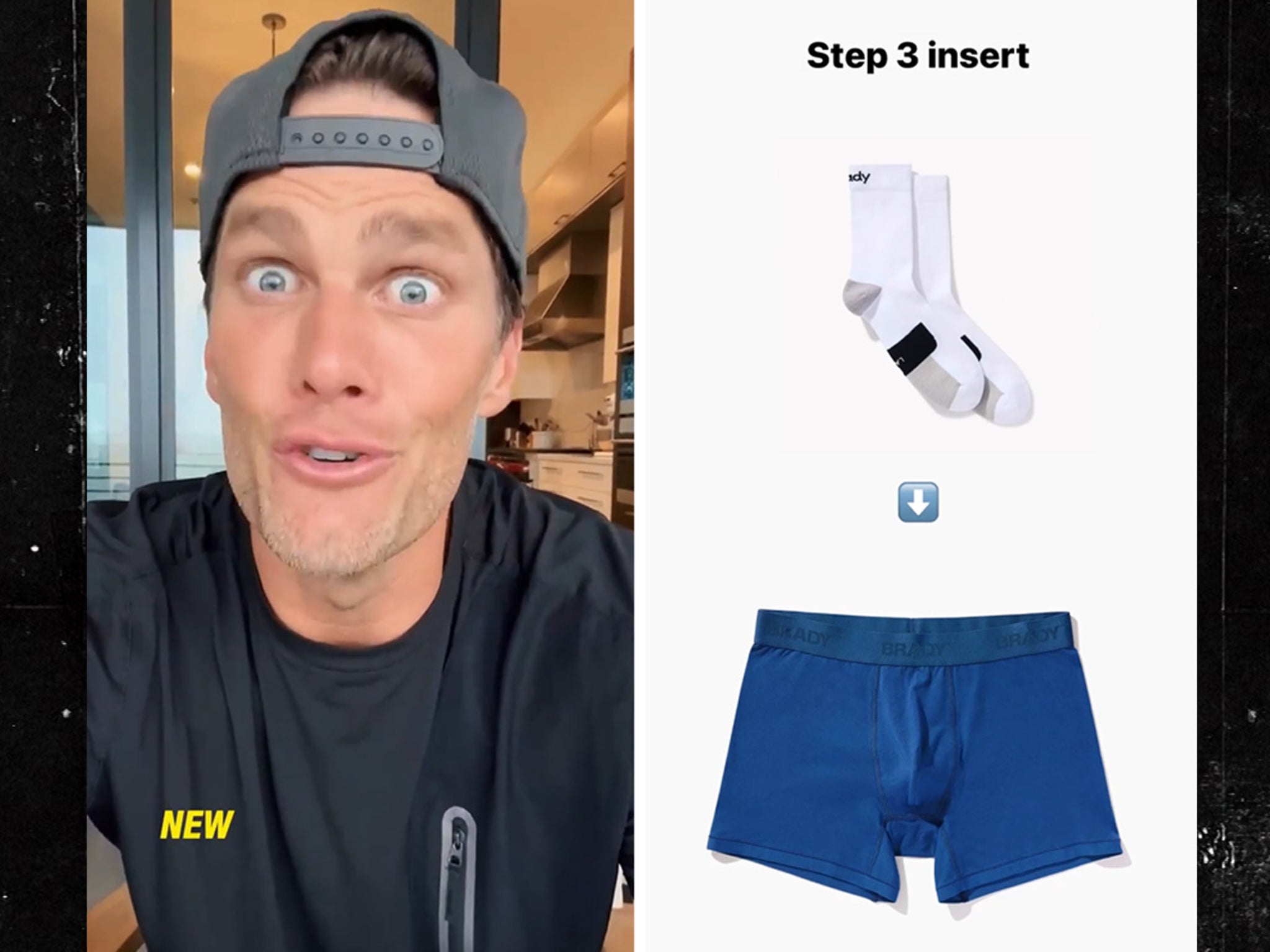 Tom Brady Gives Bulge Enhancement Advice, Stuff Your Undies With Socks!
