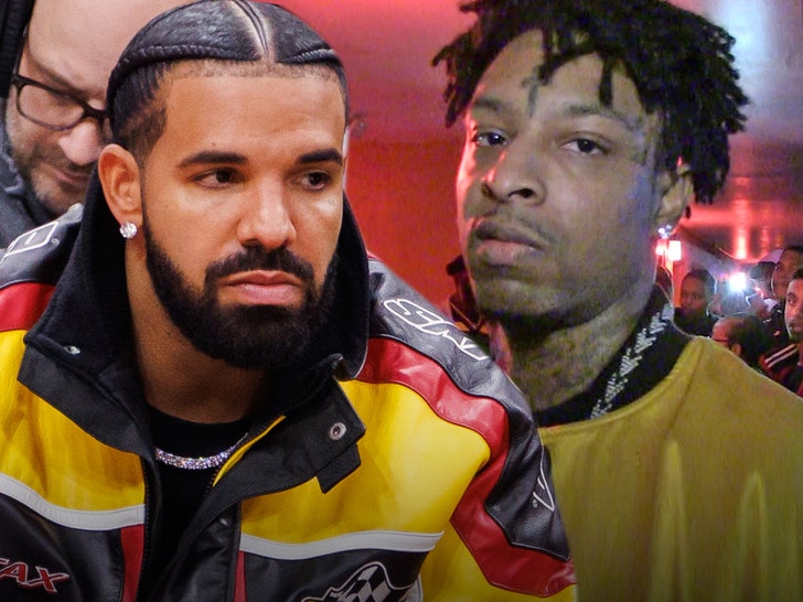 drake 21 savage tmz getty 