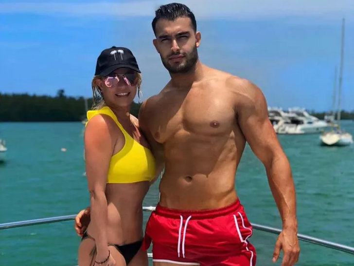 Sam Asghari and Britney Spears Together