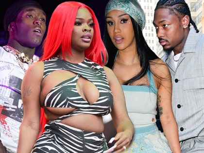 JT Angry + Cardi B and Stefon Diggs lil uzi