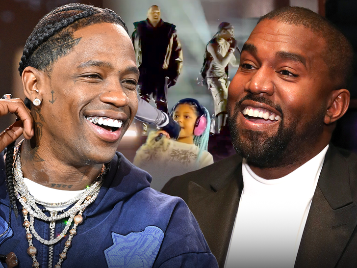 travis scott kanye west stormi main getty x composite