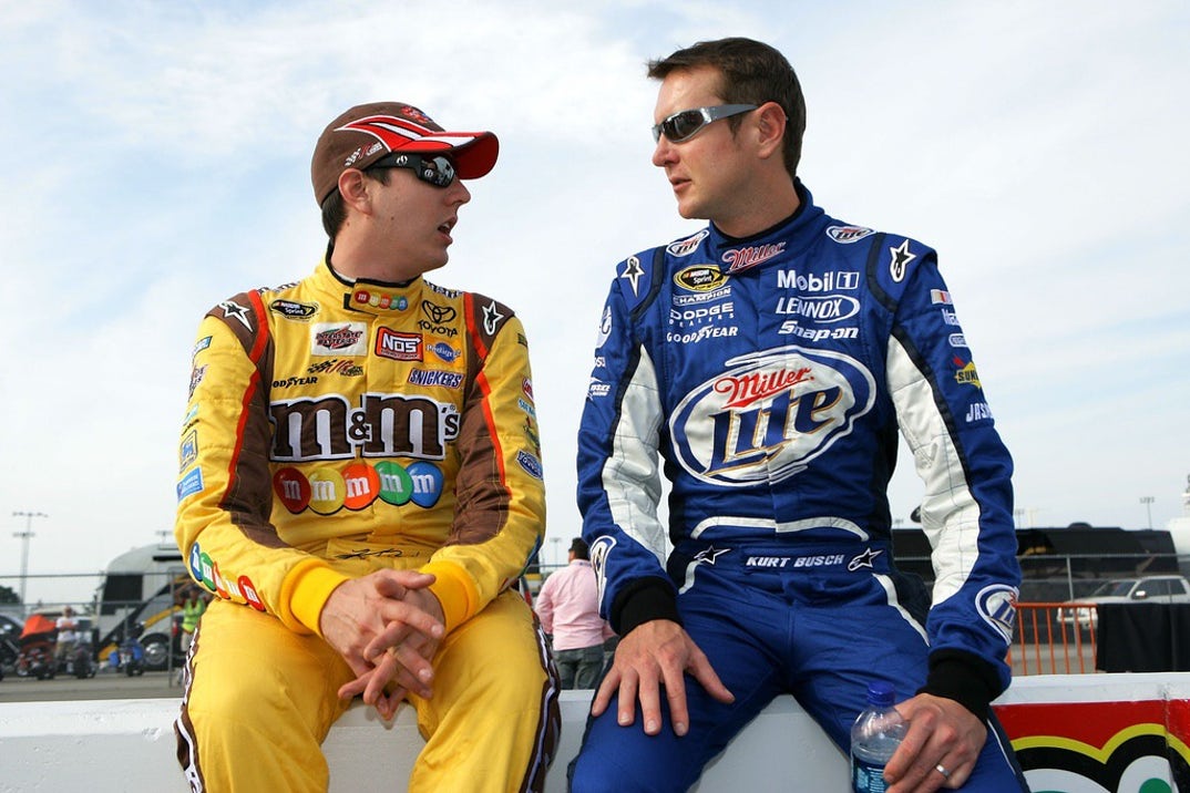 Kurt And Kyle Busch Together 0