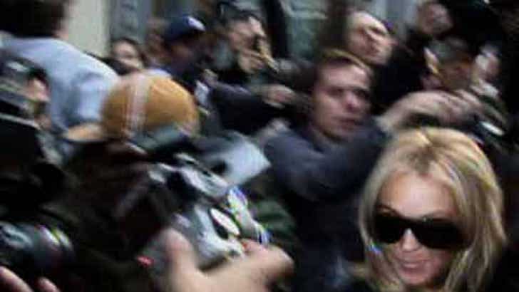 Lindsay Lohan -- Naked in New York