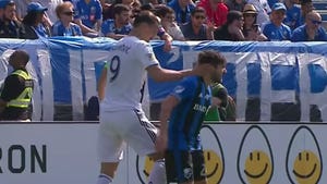 Zlatan Ibrahimovic Slaps Dude In the Ear, Gets Red Card