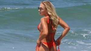 Katarina Zarutskie Makes Jaws Drop In Sexy Red Bikini
