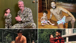 Celebrity Dads With Mini-Mes -- Happy Father's Day!