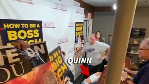 'Selling Sunset' Star Christine Quinn Hides Under Desk From Anti-Fur Protesters
