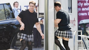 John Cena Rocks Short Skirt, Heels On Set Of New Movie 'Ricky Stanicky'