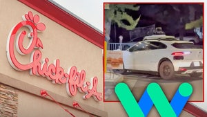waymo stuck in drive thru chik fil a main getty ktla