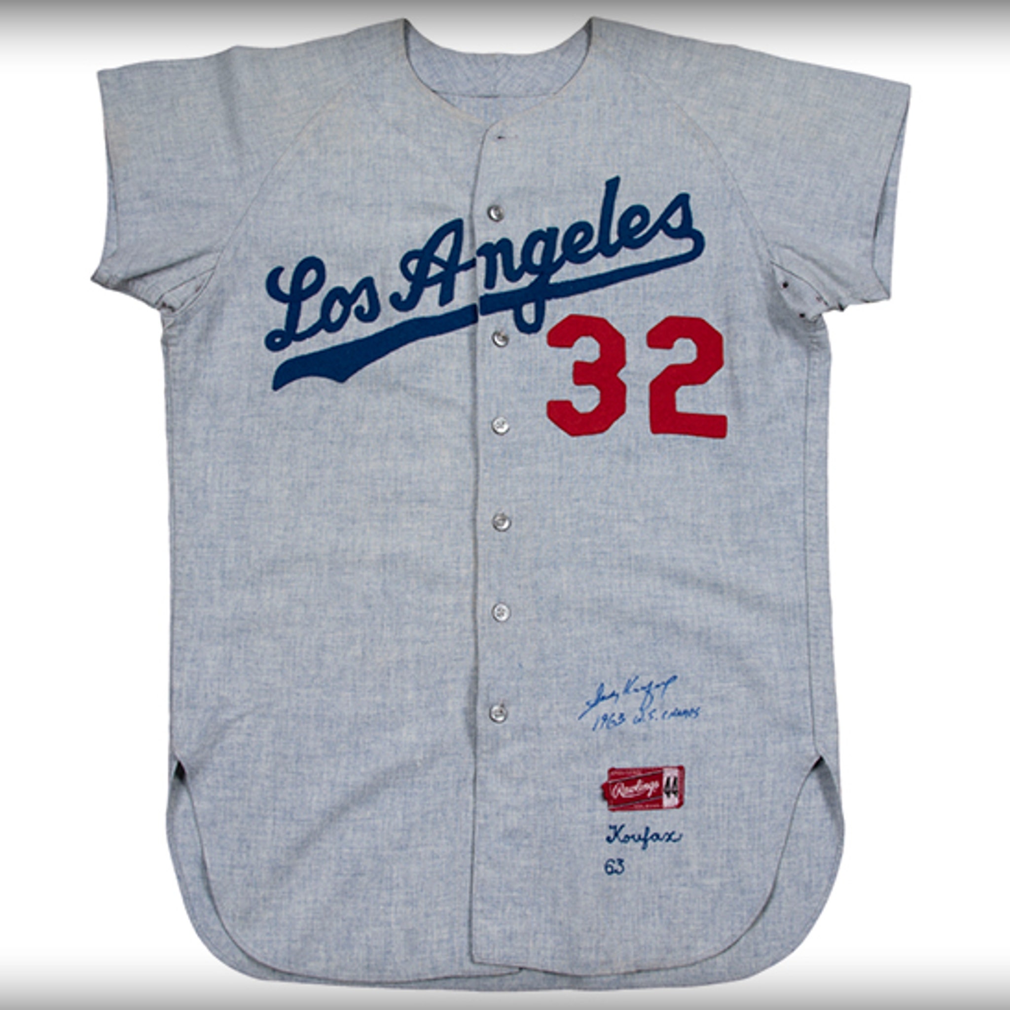 Sandy Koufax's 1963 Game-Worn Jersey Sells For $429,000!
