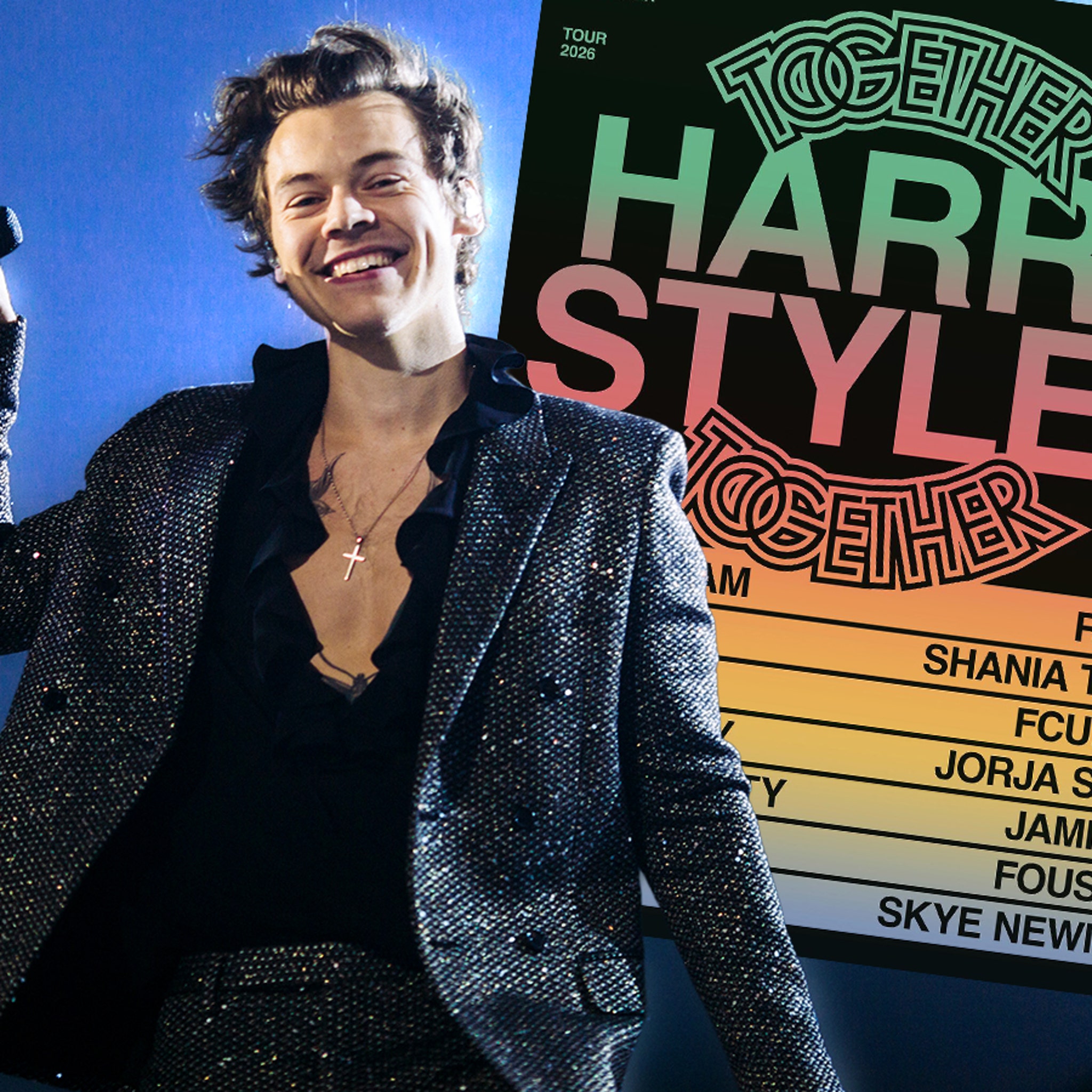 Harry Styles Announces 'Together, Together' Tour, Only One Stop In