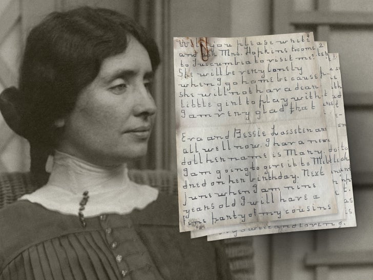 Helen Keller's Letters Up For Auction