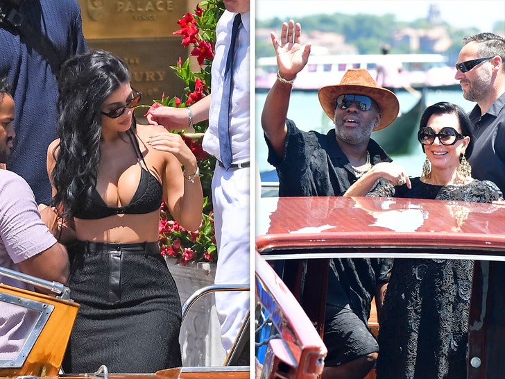 Kardashians & Jenners Step Out in Venice Morning After Bezos Wedding