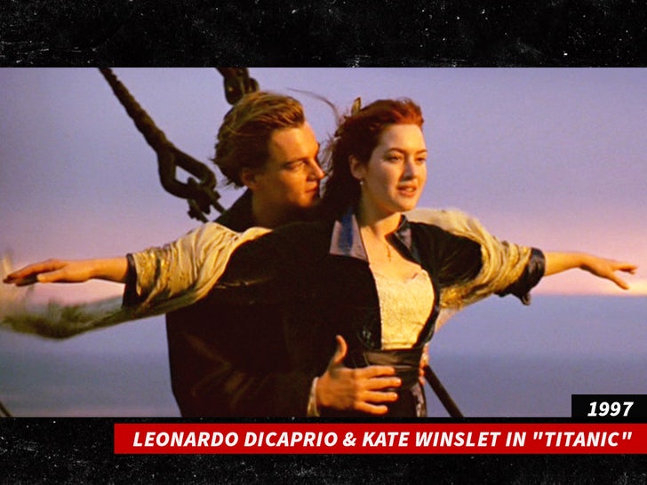 Leonardo DiCaprio y Kate Winslet 