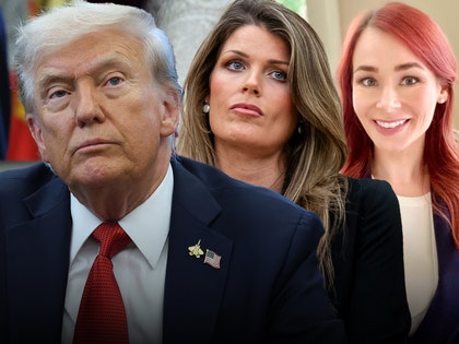 trump and Lindsey Halligan anna bower getty 1