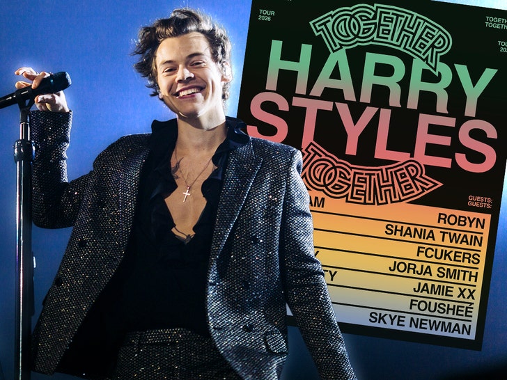 Harry Styles saindo em turnê Getty 1