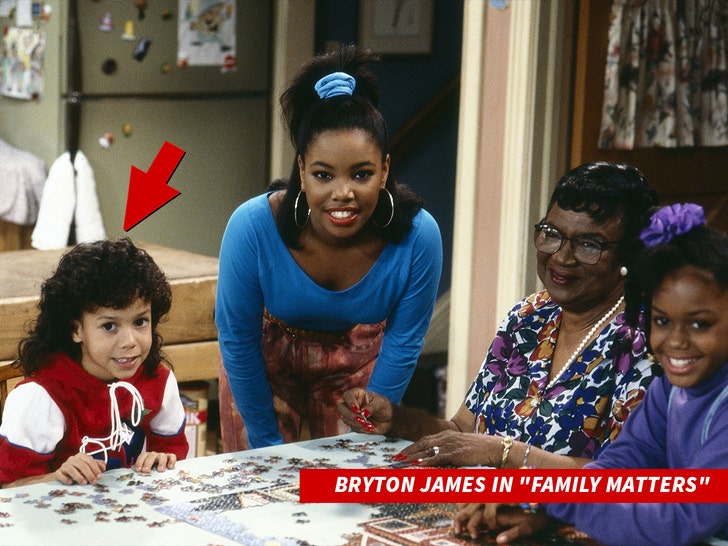 bryton james in family matters everett collection 1
