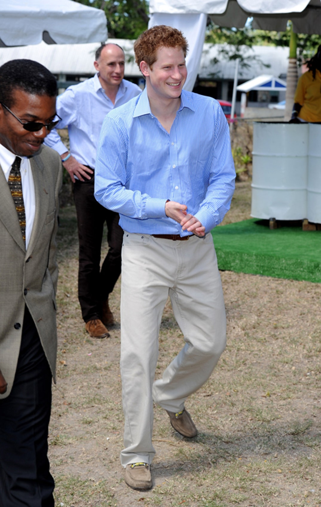 Prince Harry With His Clothes On