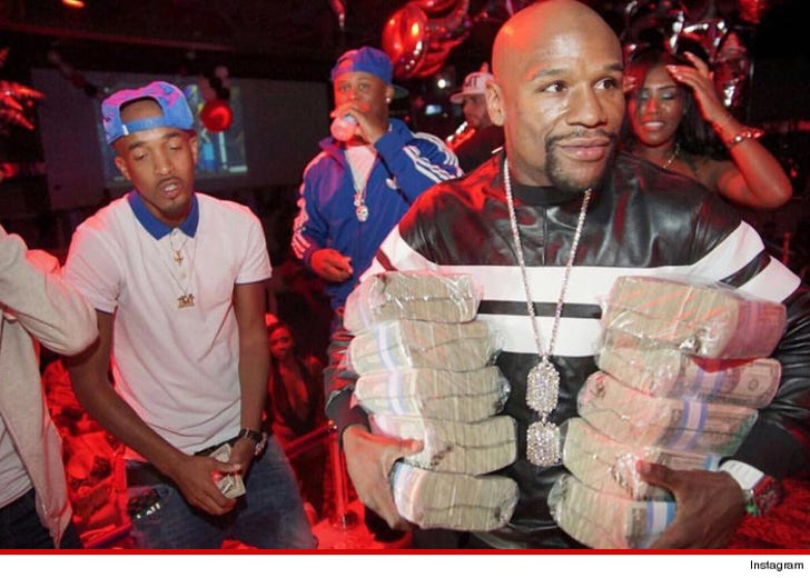 Floyd Mayweather -- STACKS ON STACKS Drops k at MIA :: 1028-floyd-mayweather-instagram-4