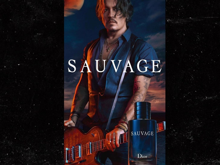 Johnny depp outlet perfume dior sauvage