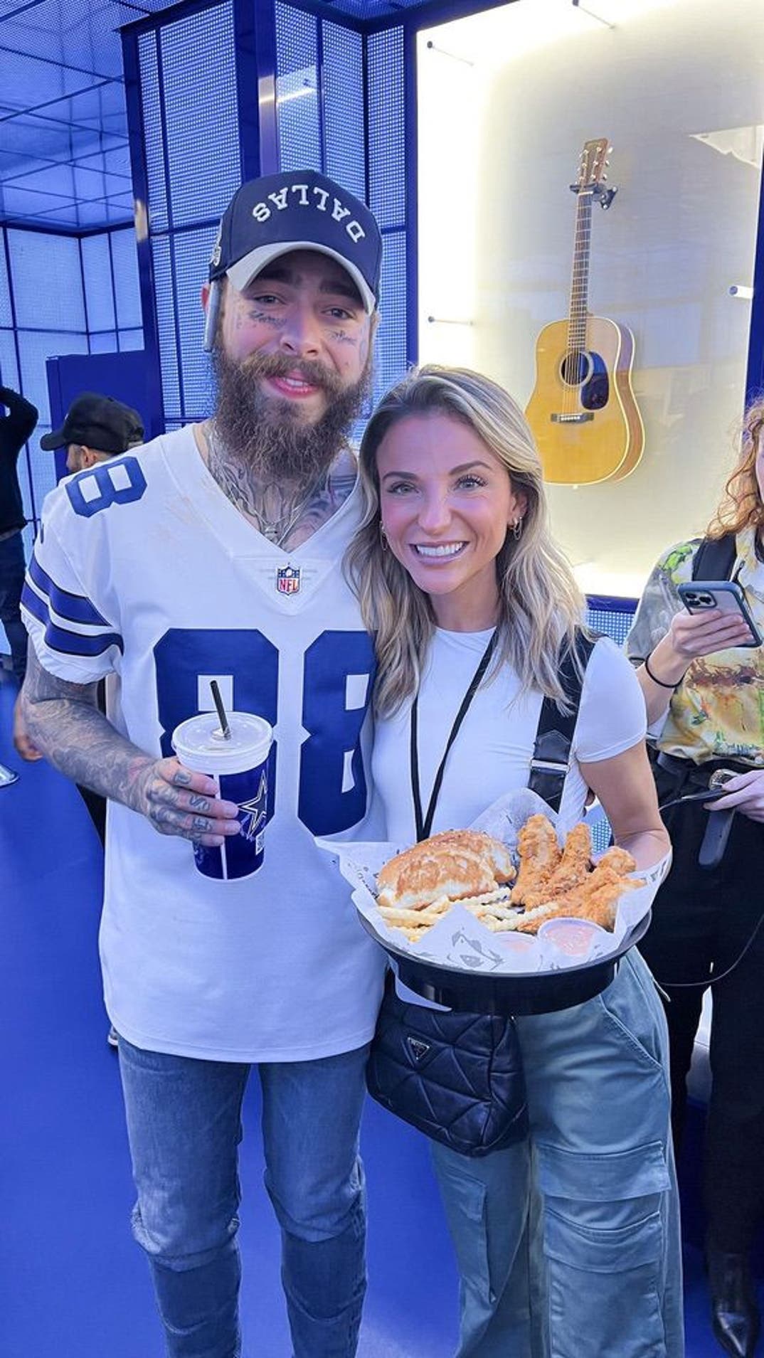 Post Malone and Dani Austin