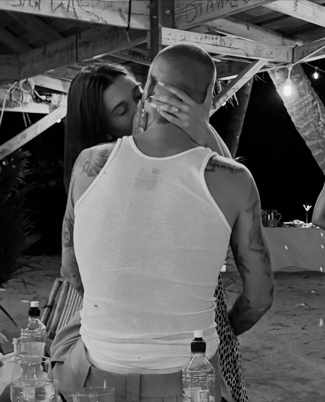 Hailey Bieber Butt Bikini Shots 2