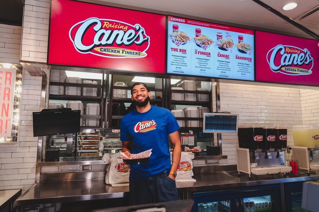 Karl-Anthony Towns Raising Canes 4