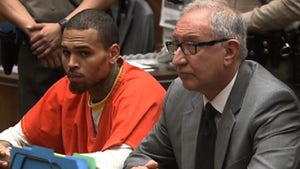 Chris Brown -- Jailed For a Month ... He Can't Stay Out of Trouble