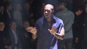 Kim & Kanye -- BOOED By Hecklers At Paris Fashion Show (VIDEO)