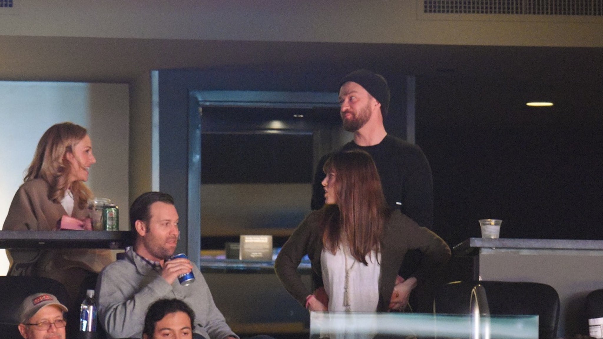 Justin Timberlake And Jessica Biel Getting Loose