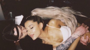 Ariana Grande Hugged Up with New BF Pete Davidson