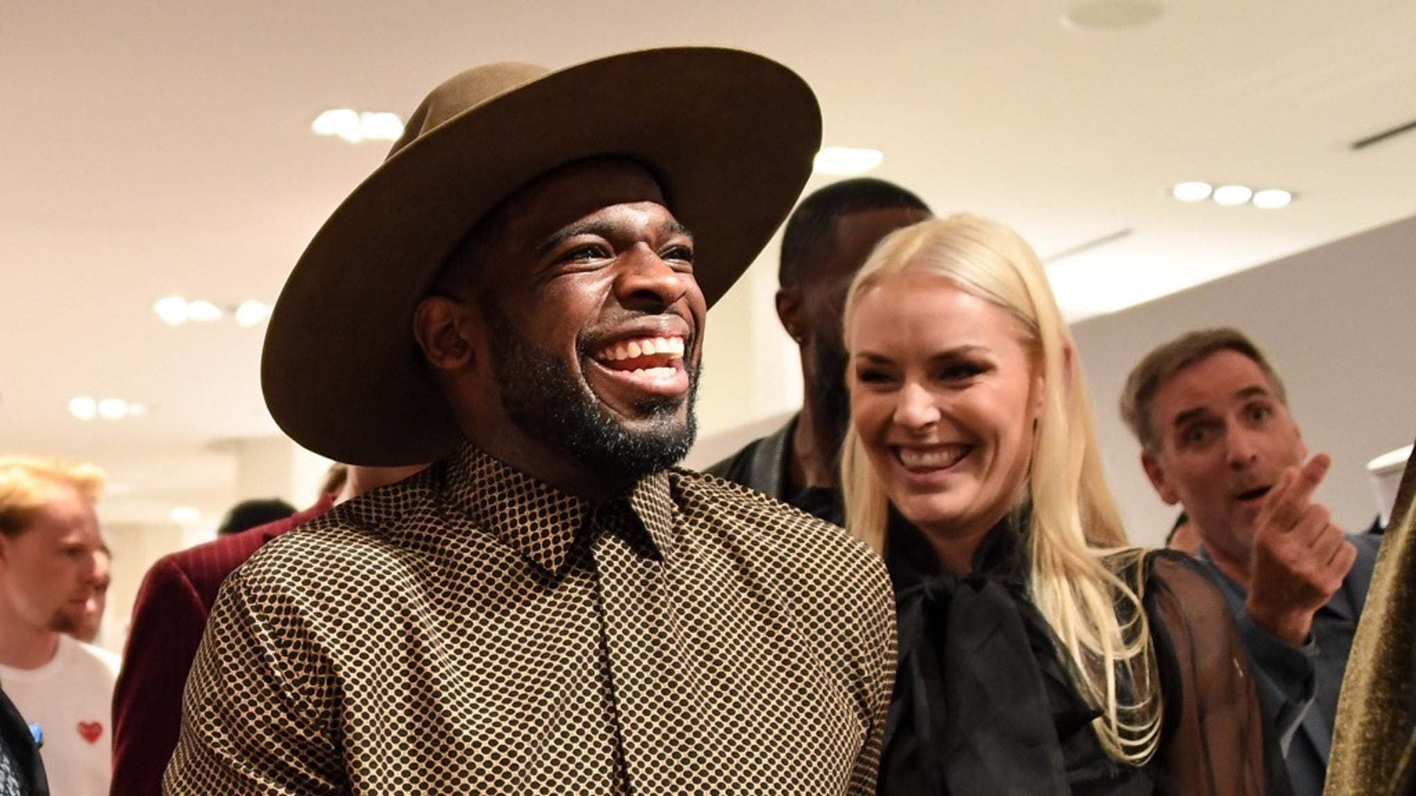 Lindsey Vonn And P.K. Subban Together