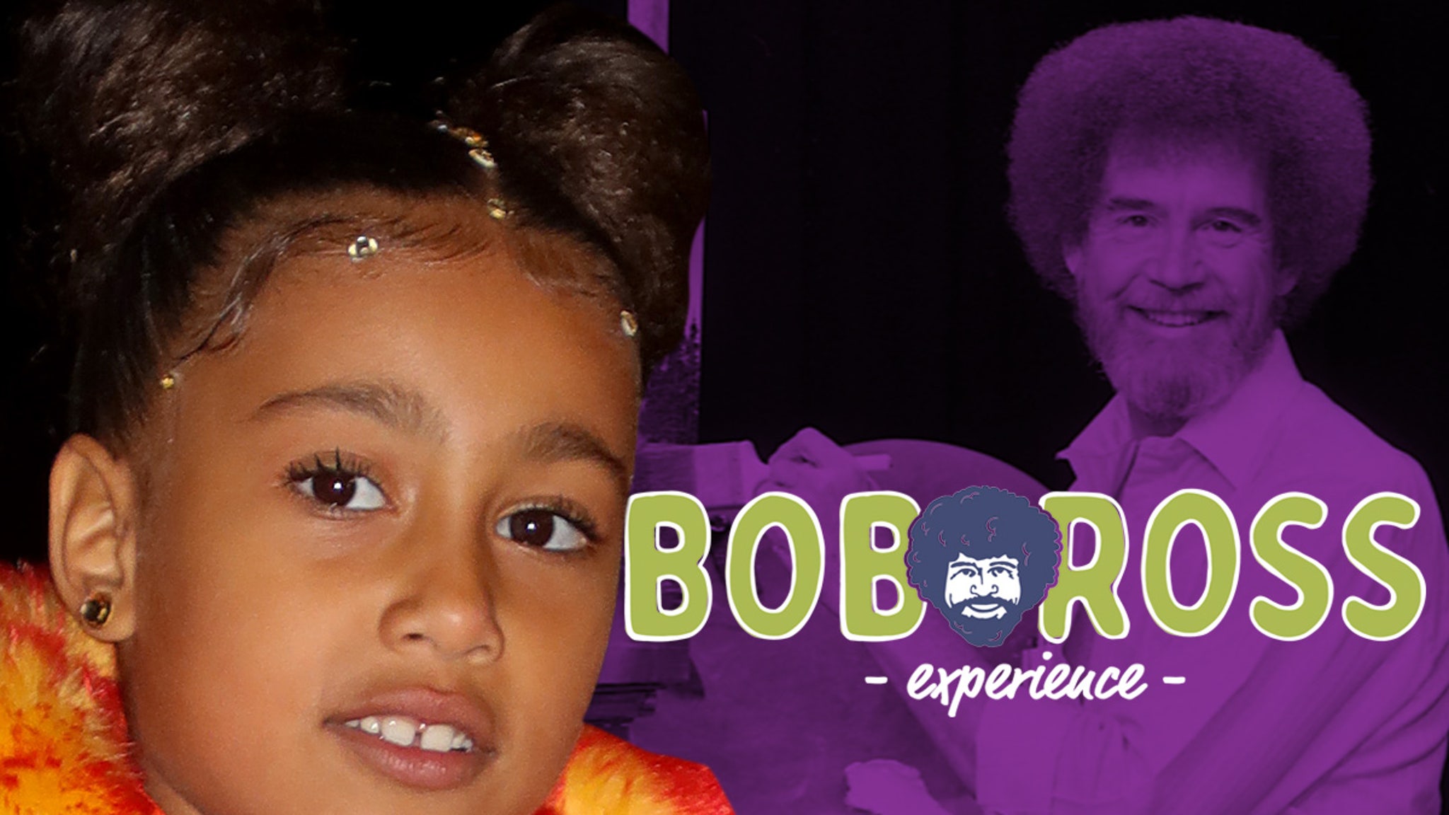 North West gets Bob Ross’ experience after haters question his skill