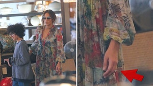 Jennifer Lopez Spotted Wearing Possible Engagement Ring