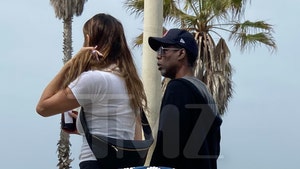 Chris Rock and Lake Bell Out For A Santa Monica Stroll, Couple Looks Pretty Serious
