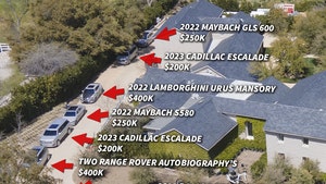 Kim Kardashian's Fleet Of Luxury Cars At Hidden Hills Mansion, Worth Over $2M