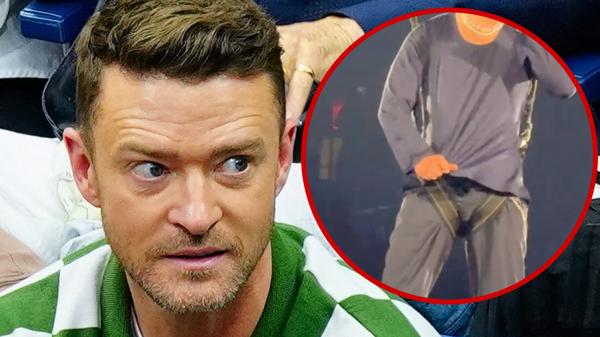 Justin Timberlake’s Bulge From Nashville Show Goes Viral