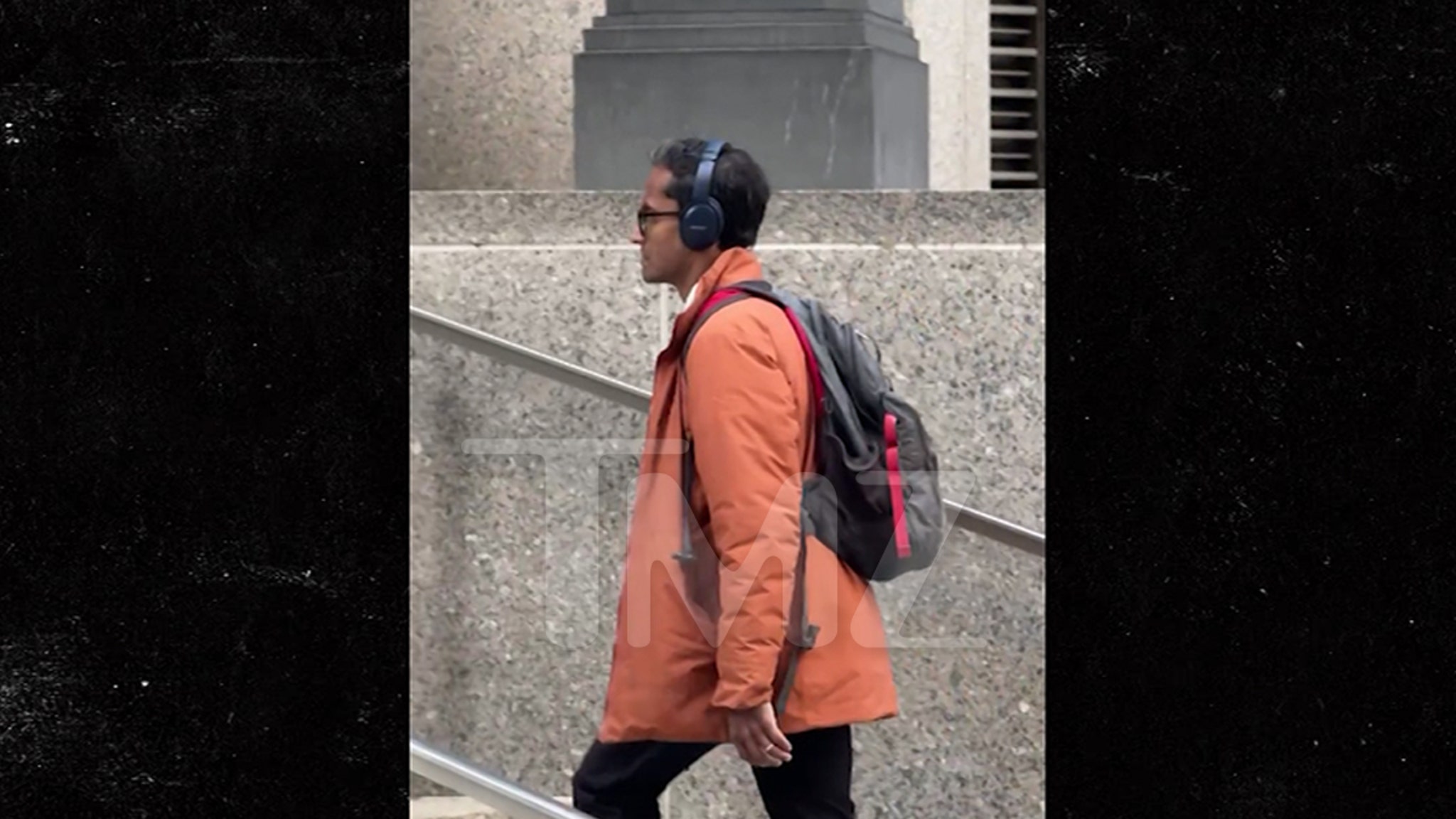 Diddy Judge Arun Subramanian Looks Like He's Heading to School, on Video