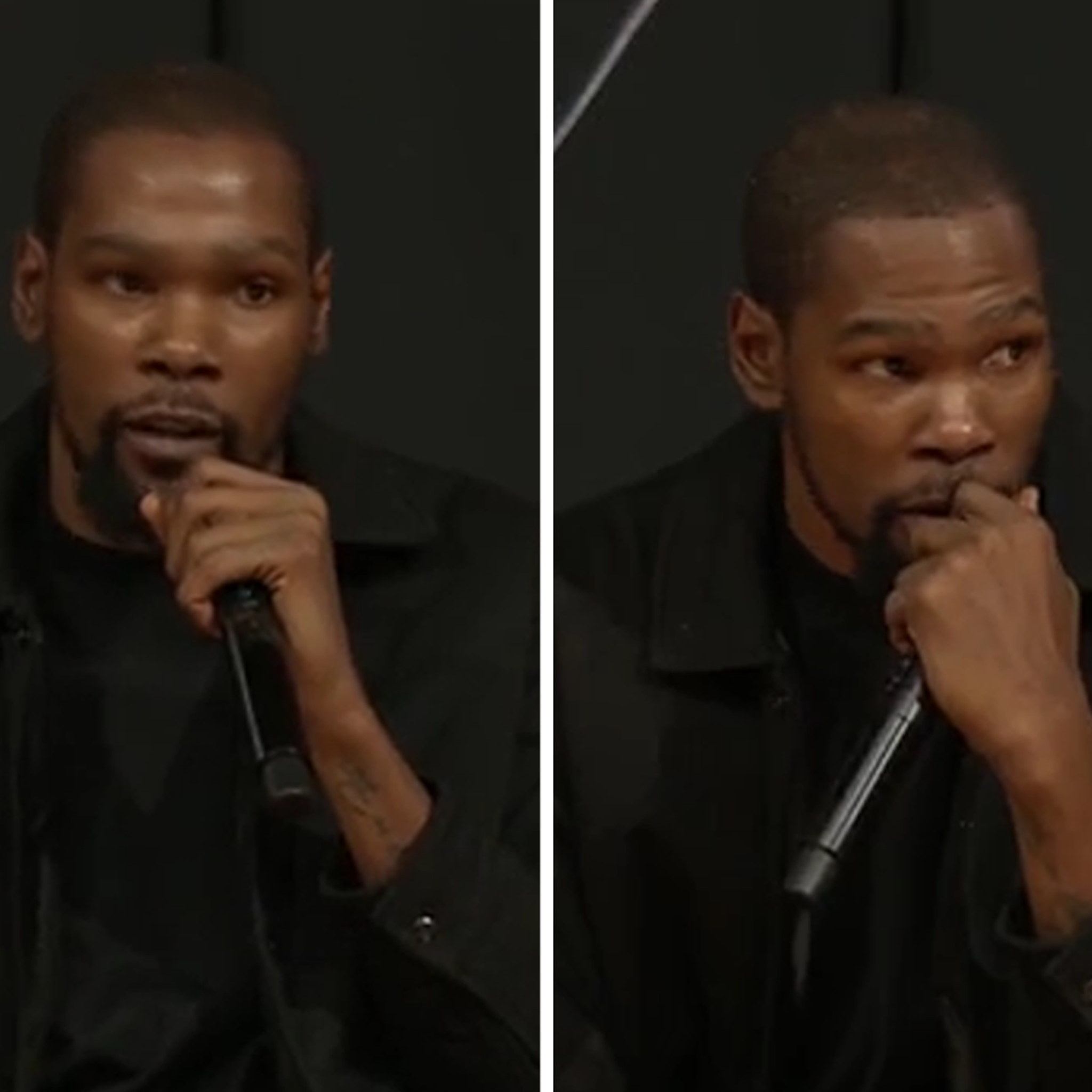 Kevin Durant Tears Up Speaking About Ex-Nets Teammates, 'I Love Those Guys