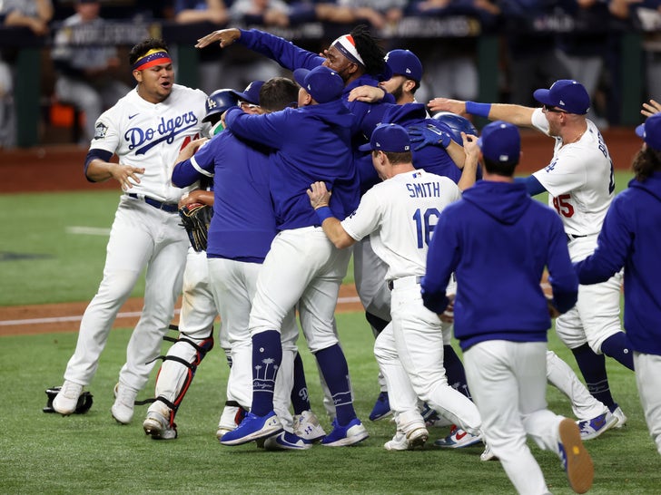 Dodgers Win The World Series
