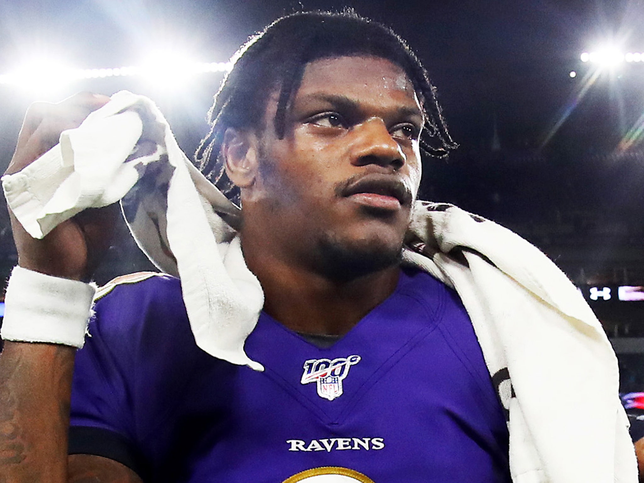 lamar jackson in raiders jersey