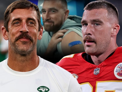 aaron rodgers travis kelce getty 1