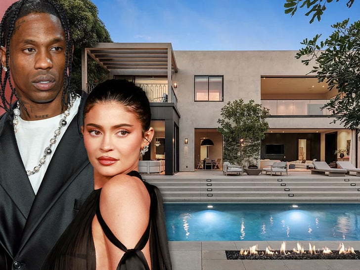 Kylie Jenner & Travis Scott Drop Beverly Hills Home