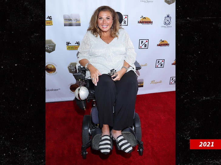sedia a rotelle di abby lee miller